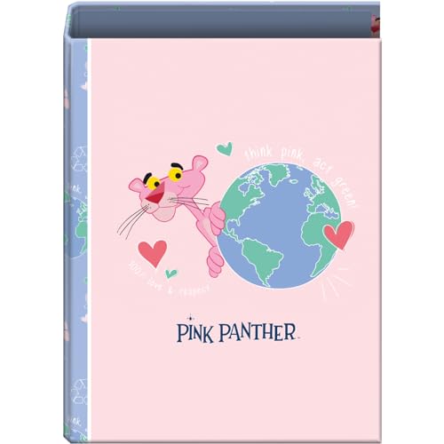 Dossier A4 PINK PANTHER com Elástico Rosa DOHE - Pastas Organizadoras - a4, elástico, reciclado, ecofriendly
