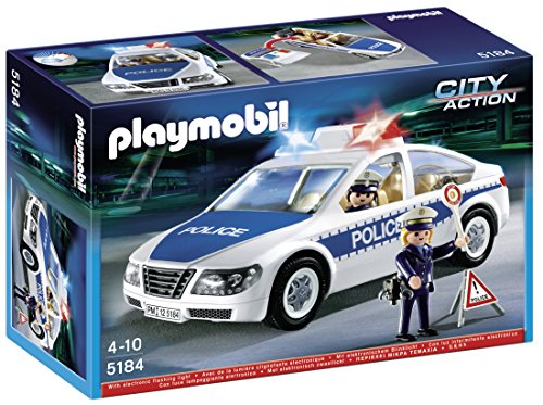 Playmobil City Action Police Car With Lights PLAYMOBIL - Brinquedos - polícia, carro, luzes, sirene