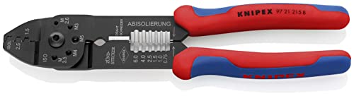 Knipex 97 21 215 b alicate de corte de terminais KNIPEX - Ferramentas para fios e cabos - 9,5 cm, aço inoxidável, 6,4 mm