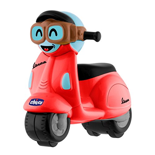 Mini Vespa Primavera CHICCO Vermelho (Idade Mínima Recomendada: 3 anos) Chicco - Veículos de empurrar e pedalar - rodas independentes, fácil empurrar, 3 anos
