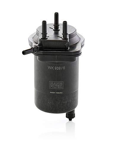 Filtro de combustível MANN FILTER WK 939/6 MANN FILTER - Sistemas de combustível de veículos automotores - filtragem de combustível, mercedes-benz, compatibilidade, preto