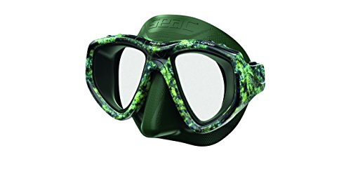 Máscara de mergulho SEAC One Adultos Vidro temperado policarbonato, silicone verde SEAC - Máscaras de mergulho e snorkeling - policarbonato, silicone, adultos, universal