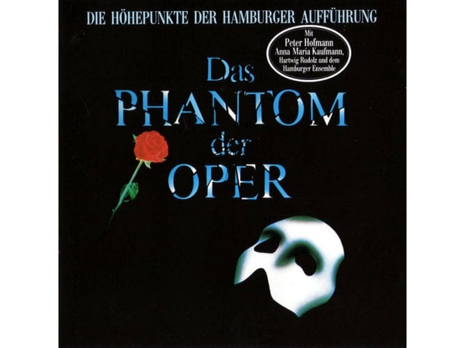 CD Phantom Of The Opera - Phantom Of The Opera (Edição em Espanhol) MUSICAL/HAMBURG - Música e gravações de som - cd, phantom of the opera, edição em espanhol