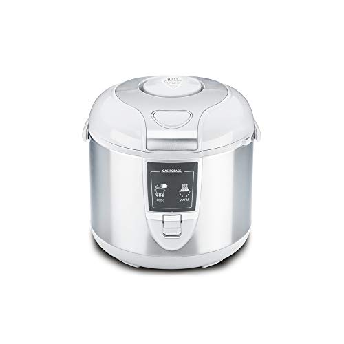 Máquina de Cozer Arroz GASTROBACK 42507 GASTROBACK - Panelas de arroz - 450W, tabuleiro vapor, 3L, manter calor
