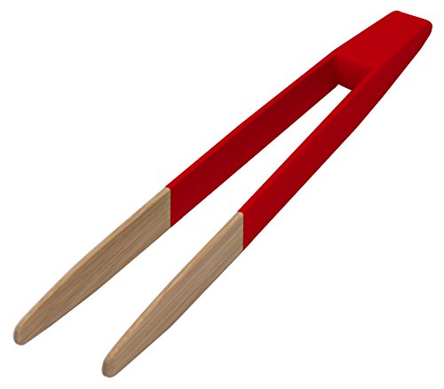 Pinça de pão em bambu 24cm (Recondicionado Marcas Mínimas) Pebbly - Pinças de Cozinha - bambu, 24cm, recondicionado