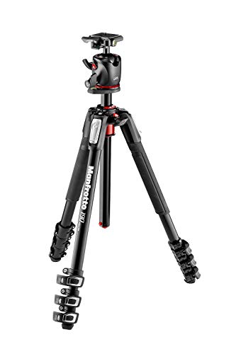 Tripé Manfrotto MK190XPRO4-BHQ2 para Canon Manfrotto - Tripés e monopés - ajustável, cabeça de bola, personalizável, 7 kg