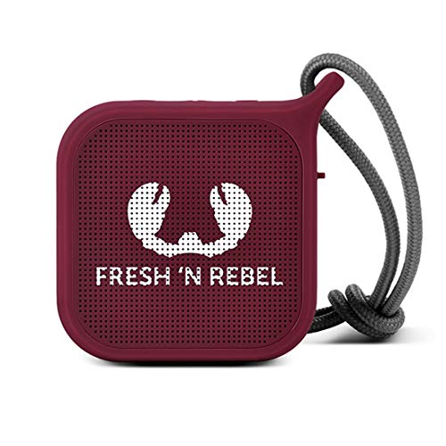 Coluna Portátil FRESH 'N REBEL Rockbox Pebble Vermelho FRESH 'N REBEL - Alto-falantes - portátil, 5 horas autonomia, som qualidade impressiva, design único
