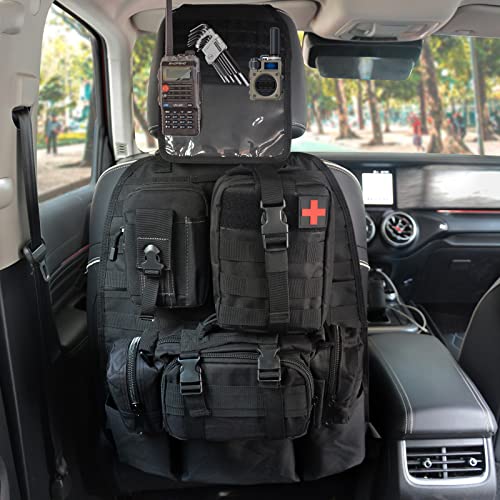 Organizador Universal Táctico para Assento de Veículo Warmone - Peças de automóveis - universal, tático, assento, veículo