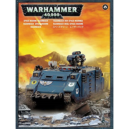 Veículo de Jogo de Ação GAMES WORKSHOP Space Marine Razorback Games Workshop - Brinquedos - jogo, veículo, space marine, razorback