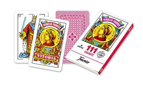 Jogo de cartas Fournier N. 111 Gigante (Jogos de Sociedade) Fournier - Jogos - jogos de sociedade, cartas, gigante