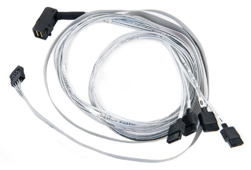 Adaptador de Interface ADAPTEC Mini-SAS HD Adaptec - Cabos de armazenamento e transferência de dados - mini sas hd, masculino-masculino, plug & play