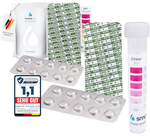Teste de Água para Peixes SMDARDY 40 Pastillas SMARDY - Acessórios para piscina e spa - ph, cloro, aquários, hidromassagem