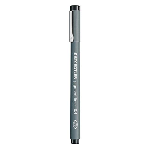 Marcador STAEDTLER 308 (Preto - Ponta de Fio) Staedtler - Canetas - ponta de fibra, tinta pigmentada, resistente à água, resistente à luz