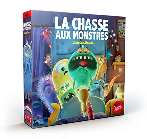 Jogo de tabuleiro ASMODEE La chasse aux monstres (8 anos) Asmodee - Jogos - caça-monstros, 8 anos, habilidades especiais