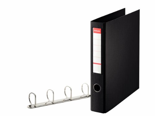 Dossier ESSELTE 82407 (Preto - Polipropileno - A4) Esselte - Pastas Organizadoras - 20 kg, preto, polipropileno, a4