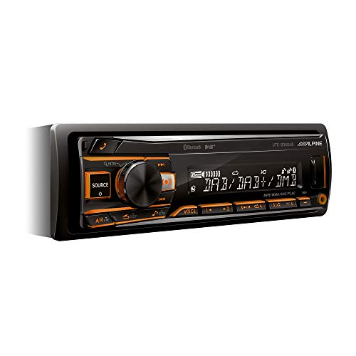 Alpine Ute-200Bt Receptor multimédia auto Preto Alpine - Aparelhos de áudio e vídeo para veículos e sistemas de painel - bluetooth, 50 W, lcd, 13 equalizadores
