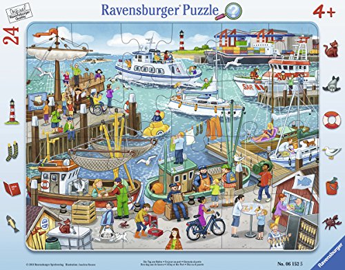 Puzzle 2D RAVENSBURGER 00.006.152 (Idade Mínima: 4) Ravensburger - Quebra-cabeças de encaixar - puzzle 2d, ravensburger, idade mínima 4, encaixe não necessário, imagens coloridas