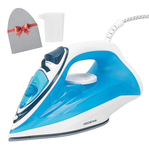 Ferro com Caldeira AIGOSTAR Smith (Pressão: 6 bar - Jato vapor 160 g/min) Aigostar - Ferros de engomar - pressão 6 bar, jato vapor 160 g/min