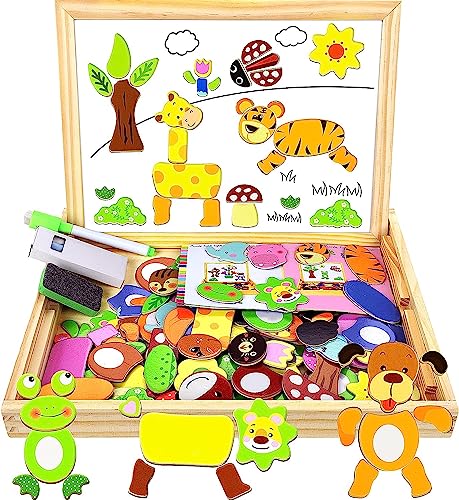 Puzzle COOLJOY Magnetic Puzzle (Idade Minima: 3 anos) DOOKEY - Brinquedos - magnético, 3 anos