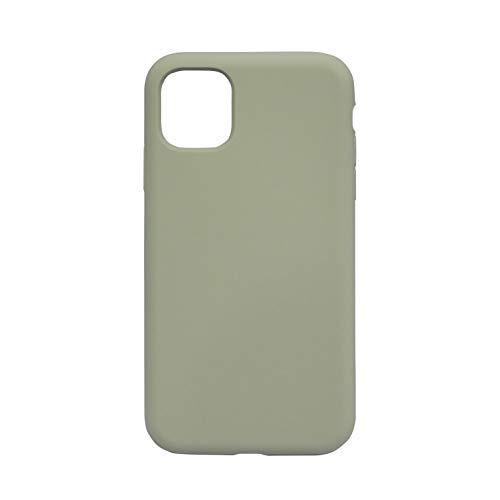 Capa iPhone 11 MUVIT Liquid Transparente Muvit - Peças de reposição para telemóveis - silicone líquido, transparente, microfibra, proteção