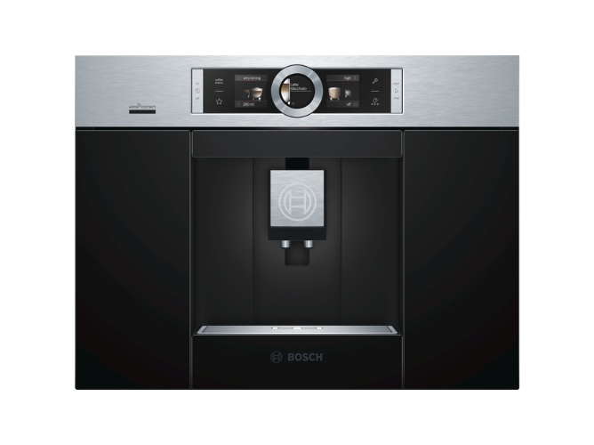 Máquina de Café BOSCH Ctl636Es6 Serie 8 (15 bar - 3 Níveis de Moagem) Bosch - Cafeteiras e máquinas de expresso - 15 bar, 3 níveis, serie 8