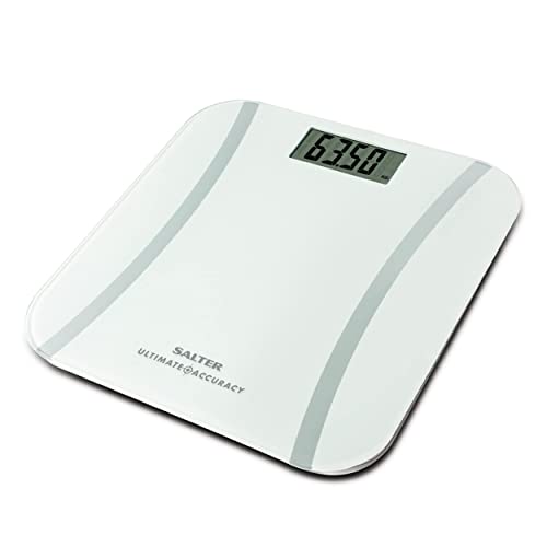 Balança Digital Salter Ultimate Accuracy Salter - Tapetes - 180 kg, lcd, desligado automático, sobrecarga, bateria