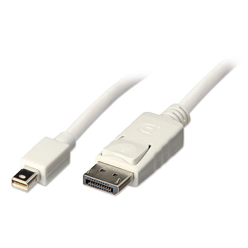 Cabo de Dados LINDY (Mini DisplayPort - 2 m - Branco) Lindy - Cabos de áudio e vídeo - mini displayport, 2m, machofem, branco