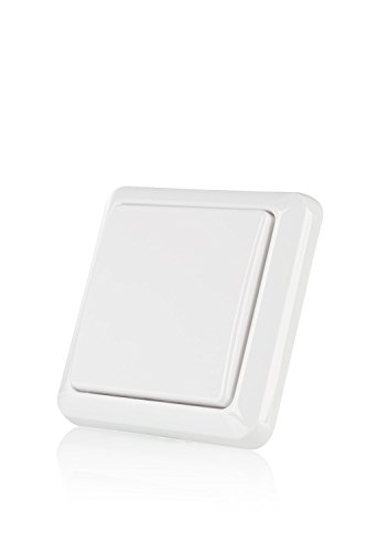 Trust Awst-8800 Interruptor de Parede Sem Fios Branco Trust - Interruptores de luz - sem fios, interruptor individual, instalação fácil