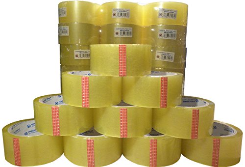Fita para Etiquetadora EFO 36 ROLLOS CINTA TRANSPARENTE (48MM X 66M) Efoam - Fita adesiva de ferragens - 36 rolos, 4,8 mm, 66 m, transparente