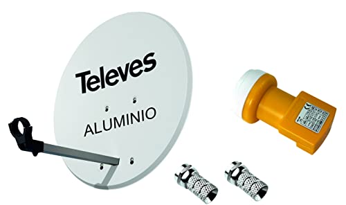 Antena de satélite TECNOVOZ 83 cm (Alumínio) T E C N O V O Z - Antenas - satélite, TECNOVOZ, 8,3 cm, alumínio