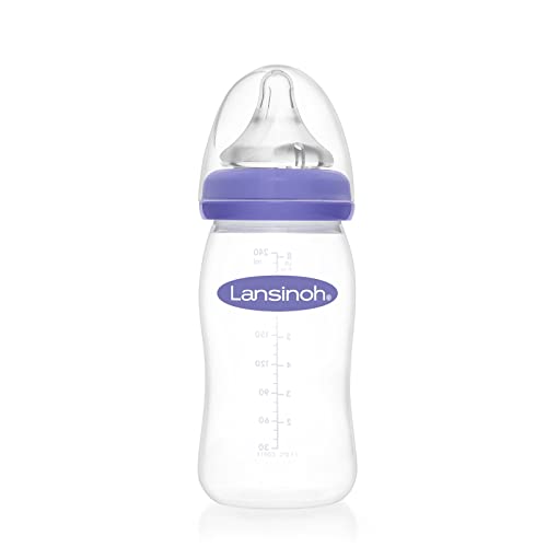 Biberão LANSINOH Momma (0-3 meses - 150 ml) Lansinoh - Biberões - 0-3 meses, 150 ml, onda, mamada natural