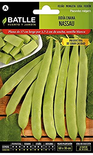 Sementes de Legumes SEMILLAS NASSAU BATLLE (Frijoles) (1.6 kg) Productos Jardineria - Sementes - legumes, frijoles, 1.6 kg