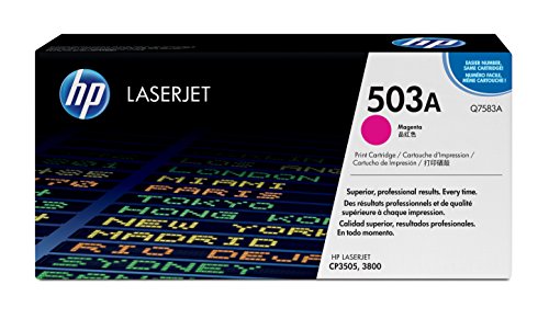 Toner HP 503A Magenta (Q7583A - 3000 páginas) HP - Cartuchos de toner e jato de tinta - laser, magenta, 3000 páginas