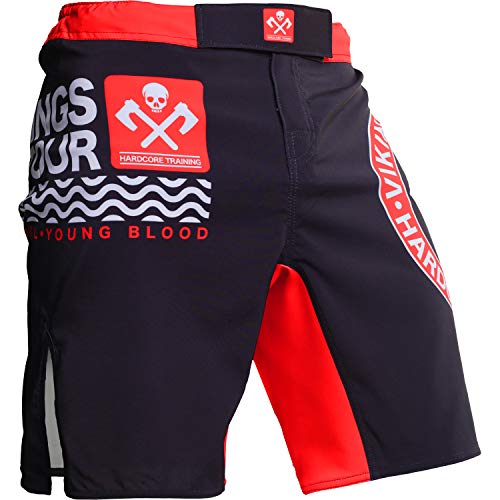 Calções para Homem HARDCORE TRAINING Fight Shorts VIKINGS ON TOUR Multicor para Futebol (L) Hardcore Training - Roupa de desporto - multicor, futebol, vikings on tour