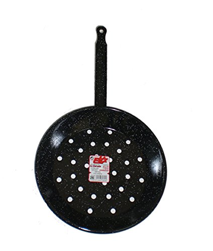 Panela de Ferro Fundido LA STARA 700826 (Ø 26.5 cm) Esmaltaciones la Estrella - Frigideiras e panelas de fritar - aço, preto, 26.5 cm