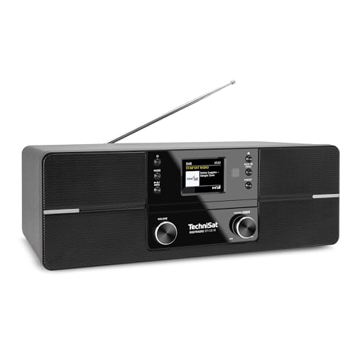 TechniSat Digitradio 371 Cd Ir Rádio Internet Preto TechniSat - Reprodutores de áudio e gravadores - internet radio, dab+, fm, 10 W, 2 colunas
