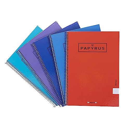 Caderno UNIPAPÉL 98443099 (Branco - A4 - Quadriculado) Grafoplás - Cadernos e bloco de notas - quadriculado, a4, 80 folhas, capa resistente