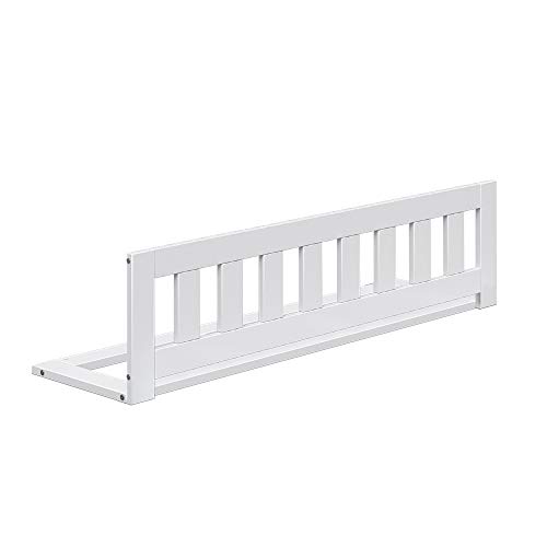 Barreira de cama VITALISPA Branco (Algodão - 120x33cm) Oskar - Móveis para bebês e crianças pequenas - algodão, 120x33cm