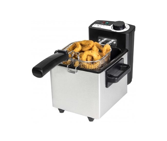 Fritadeira CECOTEC CleanFry 3000 Black Edition Cecotec - Eletrodomésticos de cozinha - fritadeira, cecotec, cleanfry 3000, black edition