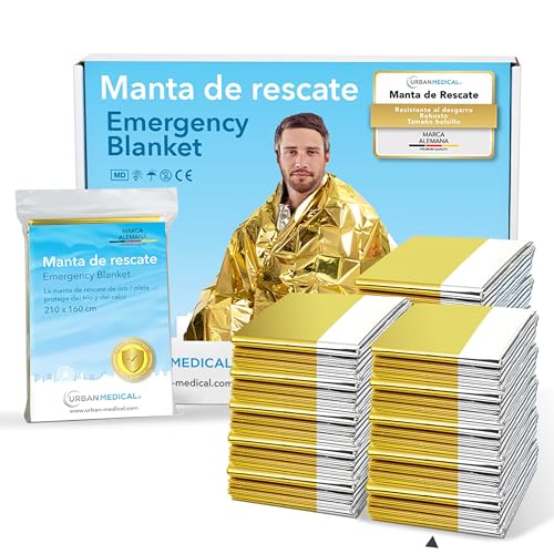 Mantas Termicas Supervivencia URBAN MEDICAL URBAN MEDICAL - Mantas de emergência - termo, supervivência