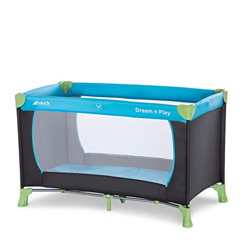 Berço de Viagem HAUCK Dream'n Play | Azul (Recondicionado Como Novo) Hauck - Móveis para bebês e crianças pequenas - berço, viagem, hauck, dreamnplay, azul, recondicionado