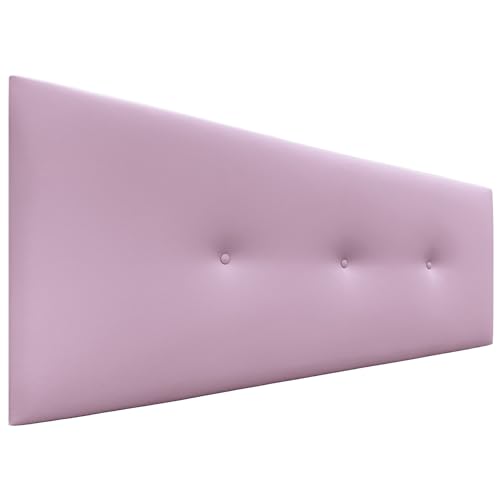 Almofada de Cabeça DHOME Acualine (Rosa - Poliéster - 135 x 50 cm) DHOME - Cabeceiras e peseiras - rosa, poliéster, 135x50 cm