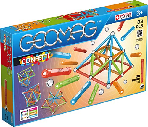Jogo Magnético GEOMAG 353 (Idade Mínima Recomendada: 3 anos) Geomag - Brinquedos de conjunto de construção - 44 pinos magnéticos, construção gigante, 3 anos