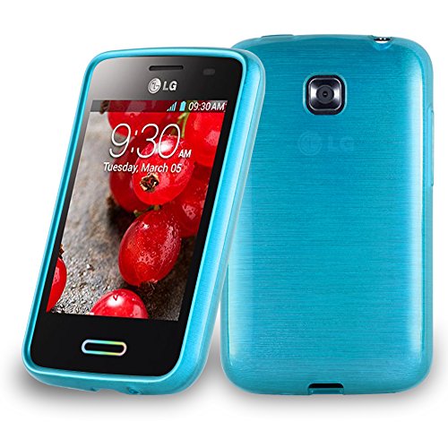 Capa para LG L3 II (2.Gen 2.SIM) CADORABO Azul CADORABO - Capas para telemóveis - LG L3 II, 2Gen, 2SIM, azul