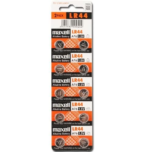 Pilhas Duracell 10X Alcalina Lr44 Rg13A 1,55V GP - Baterias de uso geral - 1.55V, R6/AA, 10 unidades, alcalina