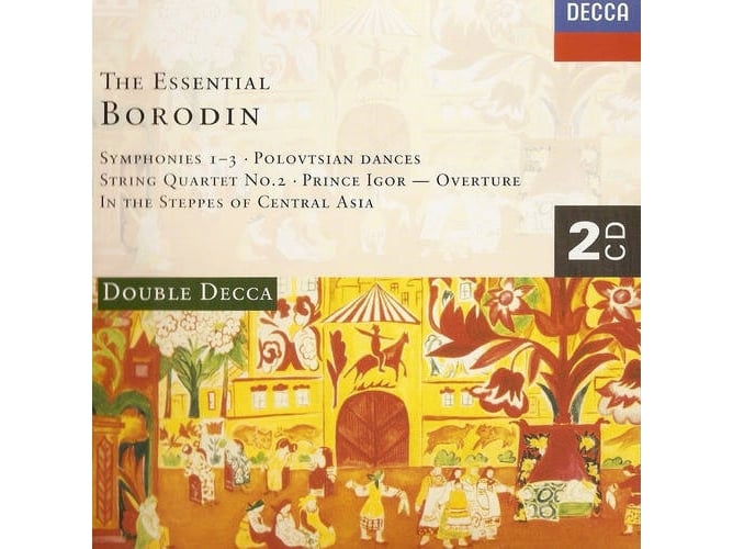 CD Borodin - The Essential (3 CDs) (Edição em Espanhol) Alexandre Borodine - Música e gravações de som - cd, borodin, essencial, 3 CDs, edição espanhol