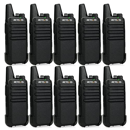 Walkie-Talkie Retevis RT622 PMR446 - Preto Retevis - Rádios bidirecionais - PMR446, 3 quilómetros, voz nítida, sem interferência