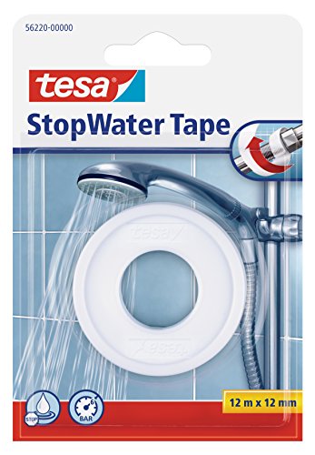 Fita de Isolamento TESA Stopwater Branco 25 M X 12 Cm TESA - Fita adesiva de ferragens - isolamento, proteção, branco, 25m