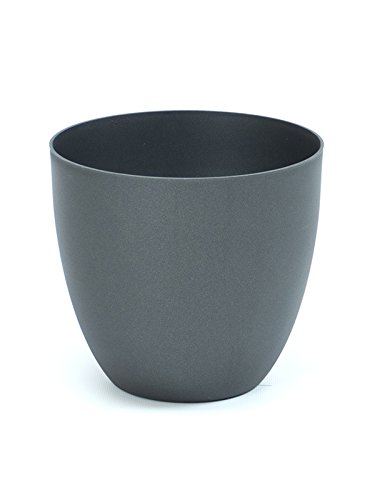 Vaso Redondo Cesto Tes Ø 22Cm Capacidade 6L PLASTIKEN Plastiken - Vasos e canteiros - 22 cm, 6 L, plástico