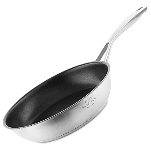 Frigideira SILBERTHAL (Aço Inoxidável - Preto) SILBERTHAL - Frigideiras e panelas de fritar - aço inoxidável, preto